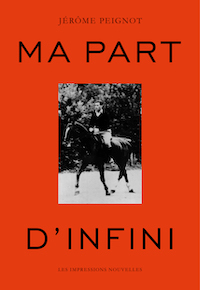 peignot ma part d'infini - couv